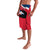 Dominican Republic Flag Lavalava with Map National Coat of Arms Island Silhouette - Wonder Print Shop