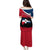 Dominican Republic Flag Puletasi with Map National Coat of Arms Island Silhouette - Wonder Print Shop
