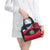 Dominican Republic Flag Shoulder Handbag with Map National Coat of Arms Island Silhouette - Wonder Print Shop
