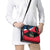 Dominican Republic Flag Shoulder Handbag with Map National Coat of Arms Island Silhouette - Wonder Print Shop