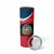 Dominican Republic Flag Skinny Tumbler with Map National Coat of Arms Island Silhouette - Wonder Print Shop