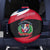 Dominican Republic Flag Spare Tire Cover with Map National Coat of Arms Island Silhouette - Wonder Print Shop