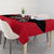 Dominican Republic Flag Tablecloth with Map National Coat of Arms Island Silhouette - Wonder Print Shop