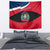 Dominican Republic Flag Tapestry with Map National Coat of Arms Island Silhouette - Wonder Print Shop