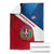 Dominican Republic Flag Blanket with Map National Coat of Arms Island Silhouette - Wonder Print Shop