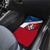 Dominican Republic Flag Car Mats with Map National Coat of Arms Island Silhouette - Wonder Print Shop