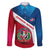 Dominican Republic Flag Family Matching Puletasi and Hawaiian Shirt with Map National Coat of Arms Island Silhouette - Wonder Print Shop