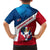 Dominican Republic Flag Hawaiian Shirt with Map National Coat of Arms Island Silhouette - Wonder Print Shop