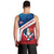 Dominican Republic Flag Men Tank Top with Map National Coat of Arms Island Silhouette - Wonder Print Shop