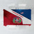 Dominican Republic Flag Tablecloth with Map National Coat of Arms Island Silhouette - Wonder Print Shop