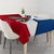 Dominican Republic Flag Tablecloth with Map National Coat of Arms Island Silhouette - Wonder Print Shop