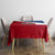 Dominican Republic Flag Tablecloth with Map National Coat of Arms Island Silhouette - Wonder Print Shop