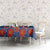Dominican Republic Flag Tablecloth with Cross and Floral Design Red Blue Pattern - Wonder Print Shop