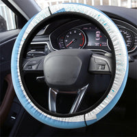Argentina Football Fan Steering Wheel Cover Sun Of May - Albiceleste Stripes Argentina Flag