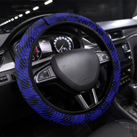 Croatia Football Steering Wheel Cover Checkerboard Graphic - Golden Champion Trophy And Flag