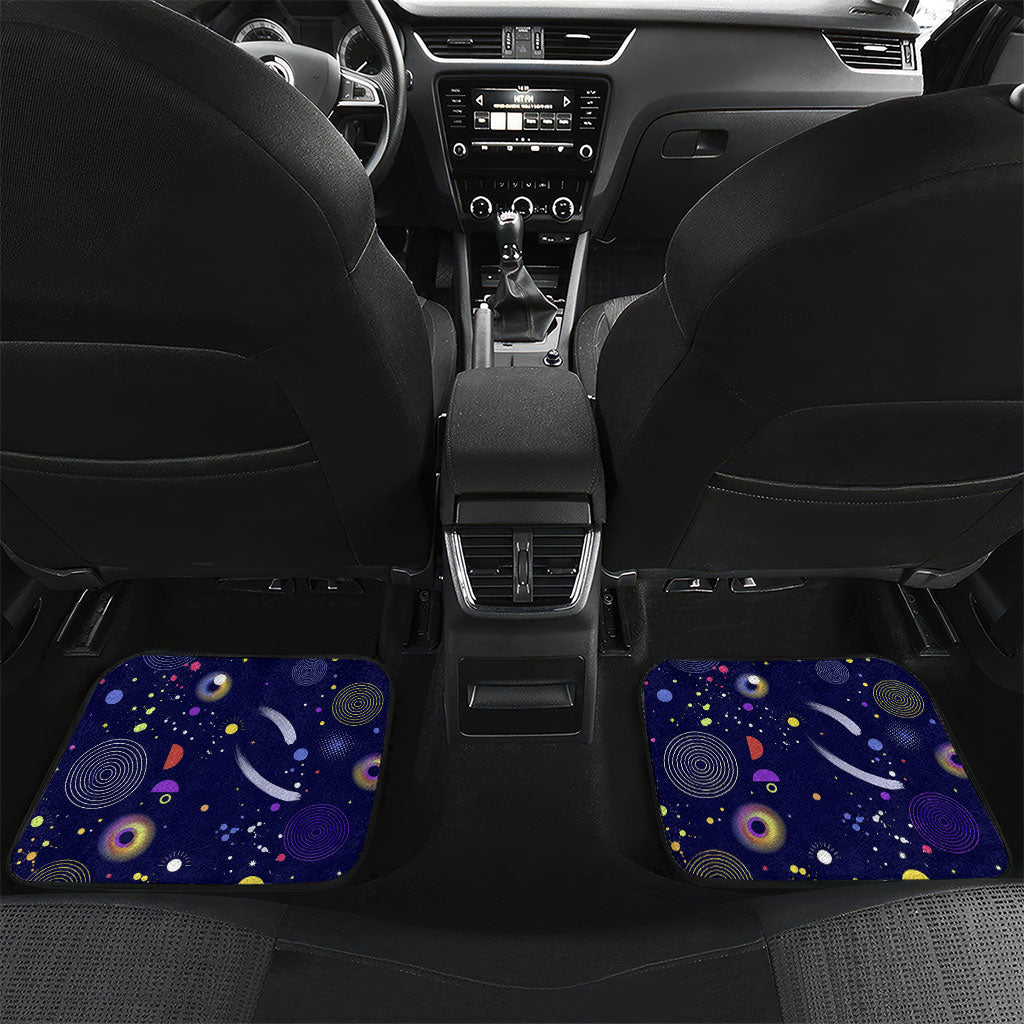 Dot Day Make Your Mark Car Mats Colorful Celestial Watercolor Circles And Swirling Polka Dots