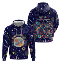 Dot Day Make Your Mark Hoodie Colorful Celestial Watercolor Circles And Swirling Polka Dots