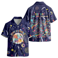 Dot Day Make Your Mark Kid Hawaiian Shirt Colorful Celestial Watercolor Circles And Swirling Polka Dots