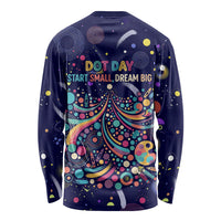 Dot Day Make Your Mark Long Sleeve Shirt Colorful Celestial Watercolor Circles And Swirling Polka Dots