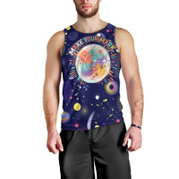 Dot Day Make Your Mark Men Tank Top Colorful Celestial Watercolor Circles And Swirling Polka Dots