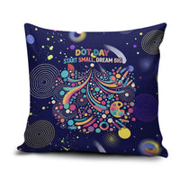 Dot Day Make Your Mark Pillow Cover Colorful Celestial Watercolor Circles And Swirling Polka Dots