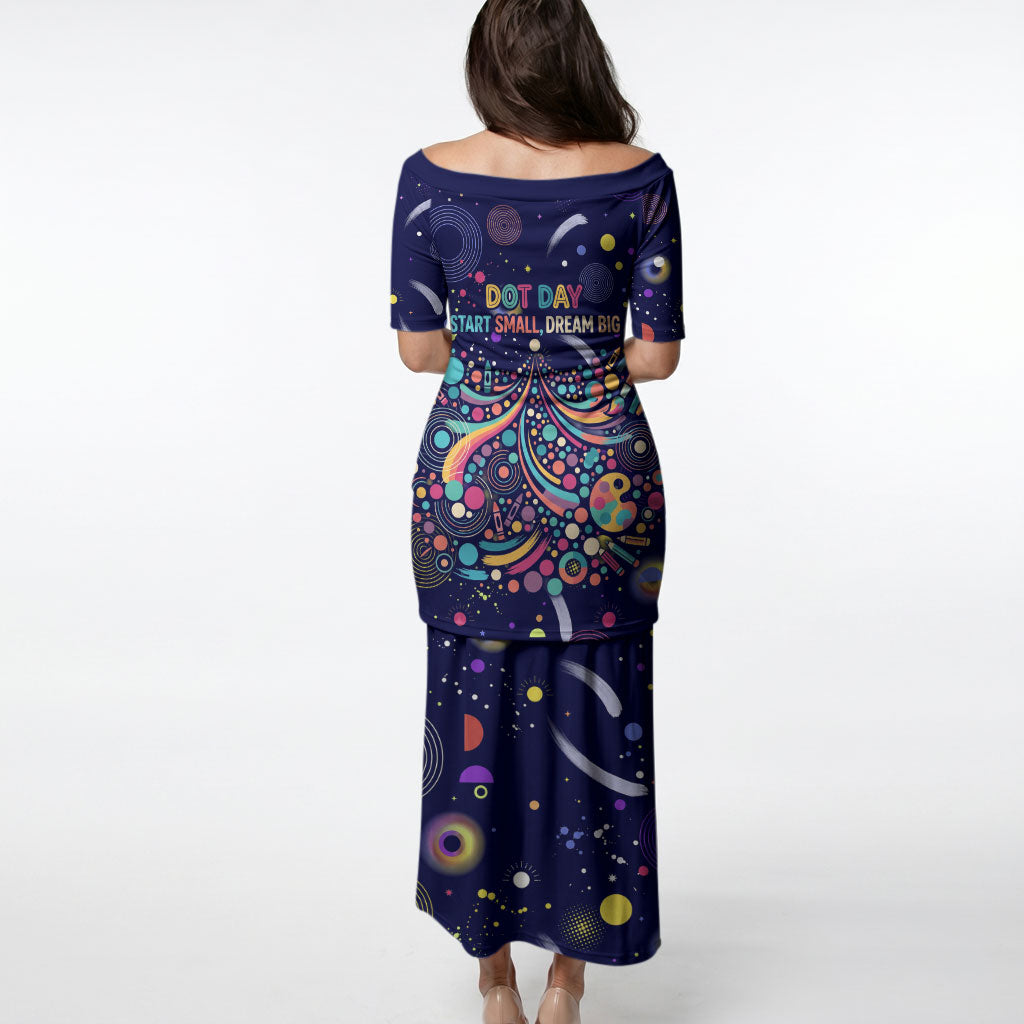 Dot Day Make Your Mark Puletasi Colorful Celestial Watercolor Circles And Swirling Polka Dots