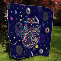 Dot Day Make Your Mark Quilt Colorful Celestial Watercolor Circles And Swirling Polka Dots