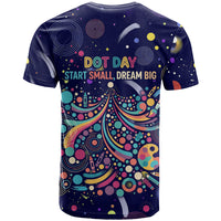 Dot Day Make Your Mark T Shirt Colorful Celestial Watercolor Circles And Swirling Polka Dots