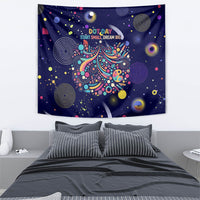Dot Day Make Your Mark Tapestry Colorful Celestial Watercolor Circles And Swirling Polka Dots