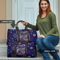 Dot Day Make Your Mark Travel Bag Colorful Celestial Watercolor Circles And Swirling Polka Dots