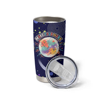 Dot Day Make Your Mark Tumbler Cup Colorful Celestial Watercolor Circles And Swirling Polka Dots