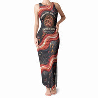 International Bacon Day United By Bacon Tank Maxi Dress Retro Bacon Globe and Cool Bacon Mascot Graphic