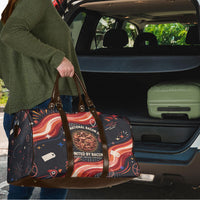 International Bacon Day United By Bacon Travel Bag Retro Bacon Globe and Cool Bacon Mascot Graphic