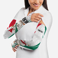 Personalized Mexico Soccer Duck Arm Sleeves Mexican Flag Cape Soccer Ball