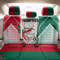 Personalized Mexico Soccer Duck Back Car Seat Cover Mexican Flag Cape Soccer Ball