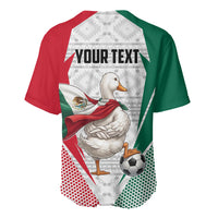 Personalized Mexico Soccer Duck Baseball Jersey Mexican Flag Cape Soccer Ball
