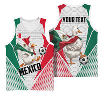 Personalized Mexico Soccer Duck Basketball Jersey Mexican Flag Cape Soccer Ball