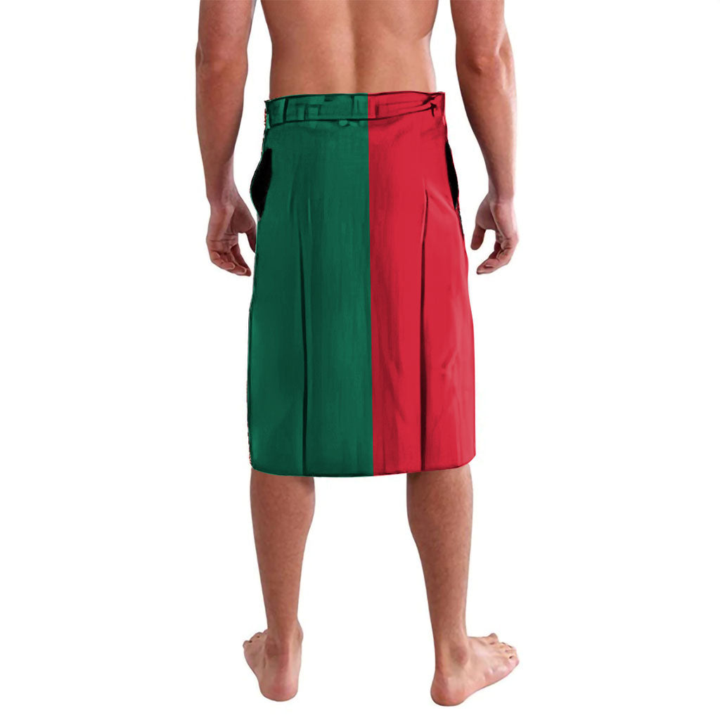 Personalized Mexico Soccer Duck Lavalava Mexican Flag Cape Soccer Ball