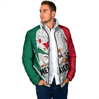 Personalized Mexico Soccer Duck Padded Jacket Mexican Flag Cape Soccer Ball