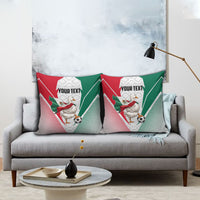 Personalized Mexico Soccer Duck Pillow Cover Mexican Flag Cape Soccer Ball