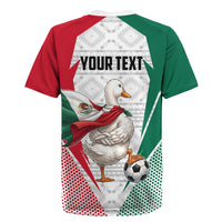 Personalized Mexico Soccer Duck Rugby Jersey Mexican Flag Cape Soccer Ball