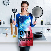 Patriotic 911 Memorial Patriot Day Apron American Flag and Bald Eagle - Wonder Print Shop