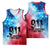 Patriotic 911 Memorial Patriot Day Basketball Jersey American Flag and Bald Eagle - Wonder Print Shop
