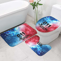 Patriotic 911 Memorial Patriot Day Bathroom Set American Flag and Bald Eagle - Wonder Print Shop