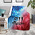 Patriotic 911 Memorial Patriot Day Blanket American Flag and Bald Eagle - Wonder Print Shop