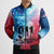 Patriotic 911 Memorial Patriot Day Bomber Puffer Jacket American Flag and Bald Eagle - Wonder Print Shop