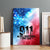 Patriotic 911 Memorial Patriot Day Canvas Wall Art American Flag and Bald Eagle - Wonder Print Shop