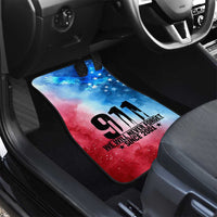 Patriotic 911 Memorial Patriot Day Car Mats American Flag and Bald Eagle - Wonder Print Shop