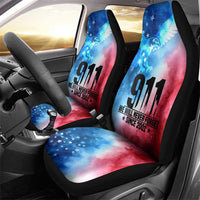 Patriotic 911 Memorial Patriot Day Car Seat Cover American Flag and Bald Eagle - Wonder Print Shop