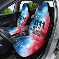 Patriotic 911 Memorial Patriot Day Car Seat Cover American Flag and Bald Eagle - Wonder Print Shop